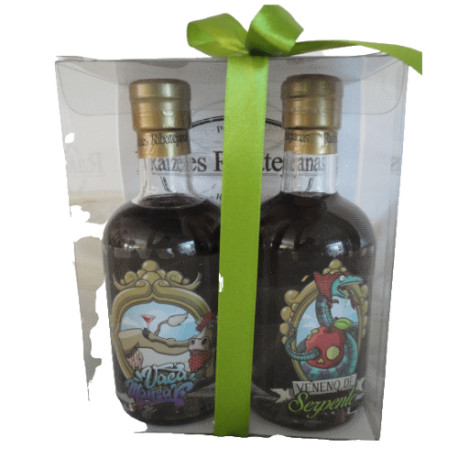 Caixa Licor Vaca Mansa 20cl  Licor Veneno de Serpente 20cl